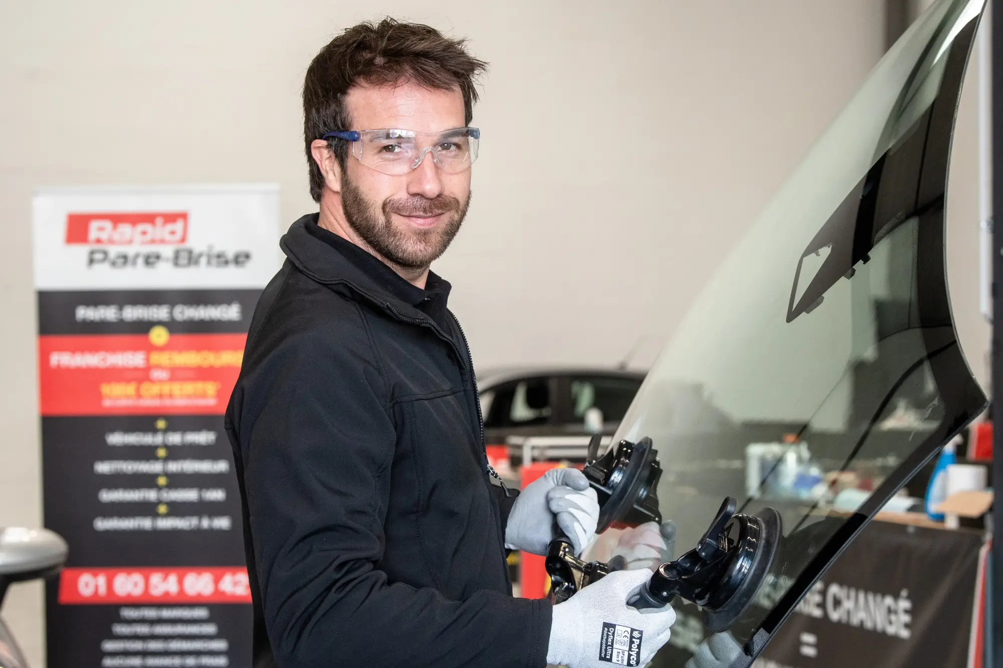 Remplacement de pare-brise